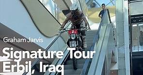 Graham Jarvis presenting Jarvis Signature Tour in Erbil, Iraq
