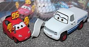 Mattel Disney Cars Maddy McGear & Kris Revstopski (Piston Cup Lightning McQueen Fan) 2-Pack