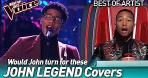 Incredible JOHN LEGEND covers in The Voice