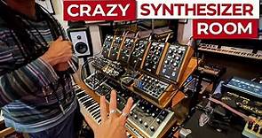 A. Marinelli's CRAZY Synthesizer Room