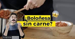 Salsa Boloñesa Vegana // Receta para sorprenderlos a todos