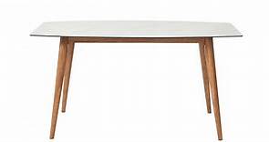 Manhattan 抗汙耐熱義大利陶板餐桌 (148cm) (白)