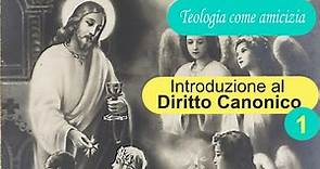 Teologia come Amicizia - Introduzione al diritto canonico - 1 IL DIRITTO - p Francesco M.Budani F.I.