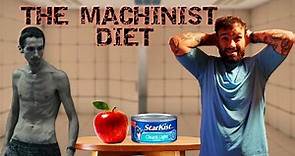 I Tried Christian Bale's "The Machinist" Diet For A Week! (I Lost 10 Pounds)