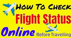 How to Check Flight Status Online using Google Search