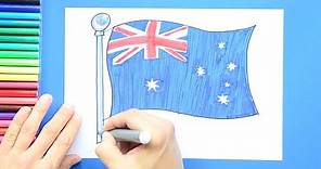 How to draw the National Flag of Australia
