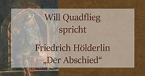 Friedrich Hölderlin „Der Abschied“ (1798 / 1800)