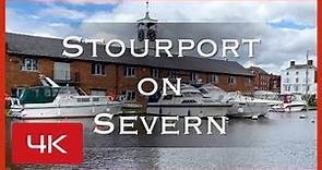 Stourport-on-Severn where the river Stour meets the River Severn.