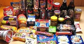 Food and Drinks from the UK