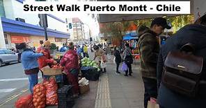 🇨🇱 Street Walk Puerto Montt - Chile 4K