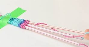 Straw Weaving Instructions | How to Weave with Drinking Straws and Yarn