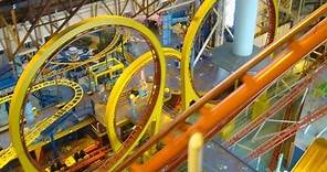 Mindbender Roller Coaster POV Edmonton Mall Canada