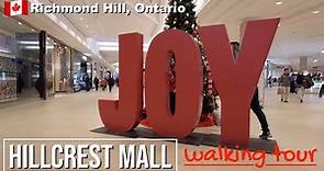 HILLCREST MALL walking tour | Richmond Hill, Ontario, Canada. [4K] 🇨🇦