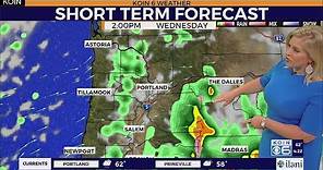 Weather forecast: Gearing up for thunderstorms in central Oregon Wednesday