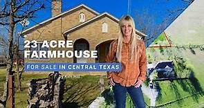Charming 23-Acre Moody TX Farmhouse | Central Texas Real Estate for Sale