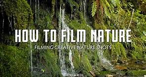 How to Film Creative Nature Shots?