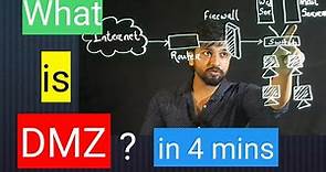 What is DMZ || Important concept || Network #lightboard #Informationsecurity #Demilitarizedzone