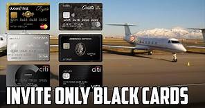 8 Most Exclusive Black Cards on the Credit Card Market