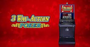 3 Way Action® Poker by IGT - Game Play Video