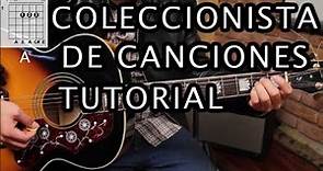 Como tocar "Coleccionista de Canciones" de Camila - Tutorial Guitarra (Acordes) + TAB HD