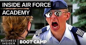 What New Air Force Cadets Go Through On Day One At The Academy | Boot Camp