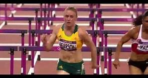 Sally Pearson - Olympic Champion delivers gold medal in the 100m hurdles in an Olympic record time