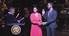 Houston City Controller Chris Hollins takes oath of office