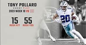 Tony Pollard Week 10 | Every Run vs New York Giants | 2023 NFL Highlights