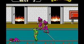 NES Longplay - Teenage Mutant Ninja Turtles II The Arcade Game (a)