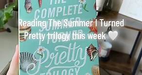 The Summer I Turned Pretty Trilogy 4/5 🩵📖 #booktok #reading #bookaesthetic