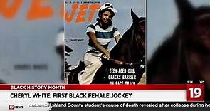 Cleveland Black History Legend: Cheryl White, America’s 1st Black female jockey