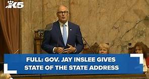 FULL: Gov. Jay Inslee gives State of the State address