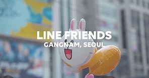 LINE FRIENDS Store in Gangnam, SEOUL #1/ BROWN & FRIENDS