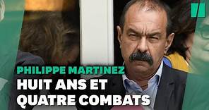 Philippe Martinez, quatre mouvements sociaux d'ampleur, huit ans à la tête de la CGT