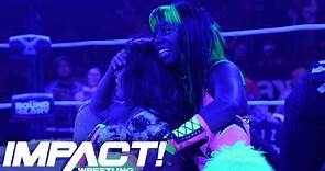 Mickie James Challenges Trinity For Knockouts World Title | IMPACT Oct. 26, 2023