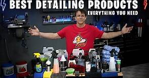 FULL DEMO! BEST DETAILING PRODUCTS FOR BEGINNERS & PROS