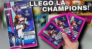 ¡NUEVAS ESTAMPAS DE LA CHAMPIONS! - Pack de inicio Topps UEFA Champions League 2023-2024