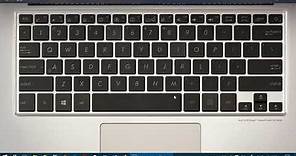 Quick look at the Laptop Keyboard and what the keys do