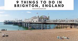 9 THINGS TO DO IN BRIGHTON, ENGLAND | Brighton Beach | Royal Pavilion | The Lanes | North Laine