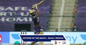 Hot Star of The Match | Rahul Tripathi | KKRvCSK