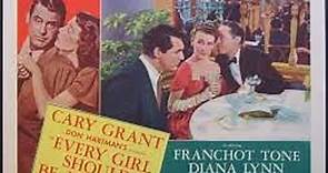 Every Girl Should Be Married (1948) Cary Grant, Betsy Drake, Franchot Tone