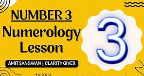 Numerology Number 3 | Explained In Detail