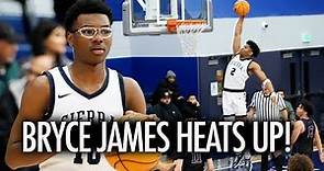 Bryce James Sparks Excitement in Sierra Canyon vs Valencia!