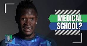 Djené Dakonam EXPLAINS how he became a soccer player after GOING to Medical School