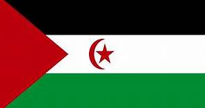 Bandera e Himno de Sahara Occidental - Flag and Anthem of Westem Sahara