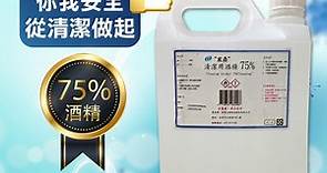 宸鼎-75%防疫酒精4公升(4000ML x 1) 乙醇酒精 4L | 抗菌用品 | Yahoo奇摩購物中心