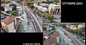 Casalecchio di Reno, cantiere per la nuova Porrettana: l'avanzamento da gennaio 2022 ad ottobre 2023