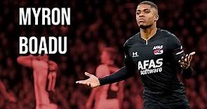 Myron Boadu - AZ Alkmaar - Future World Class Striker? - Goals, Skills & Assists 2019/20