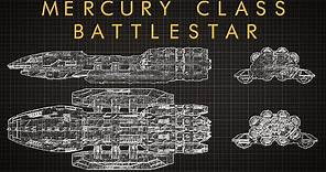 Battlestar Galactica: Mercury Class Battlestar - Ship Breakdown