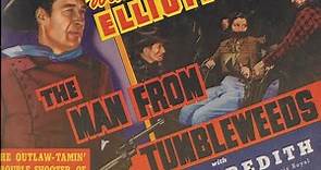 The Man from Tumbleweeds (1940) Wild Bill Elliott Iris Meredith Dub Taylor Western Movie